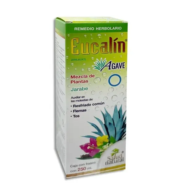 Eucalín Agave Jarabe Frasco 240 Ml