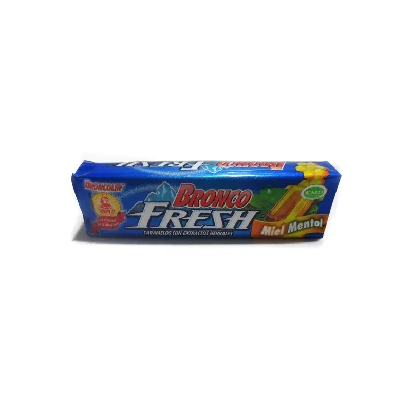 Bronco Fresh Miel-Mentol 33 G